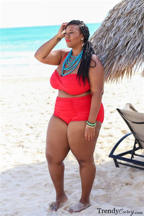 Plus Size Swimwear Lookbook Trendy Curvy