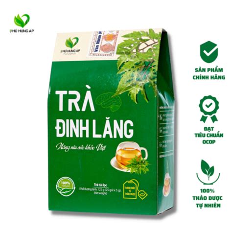 Dinh Lang Tea Box Of 125g 25 Packs X 5g Shopee Philippines