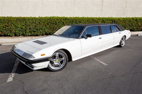 Ferrari Limo Inside