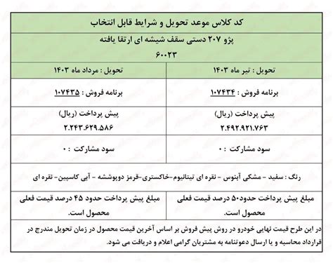 فروش اقساطی خودرو ویژه روز پدر فروش از دم قسط ۳ محصول با موعد تحویل ۹۰