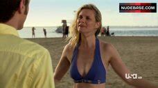 Elizabeth Masucci Sexy In Red Bikini Royal Pains 1 07 NudeBase