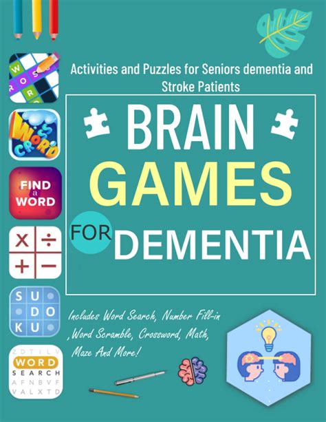 Buy Brain Games For Dementia Activities And Puzzles For Seniors