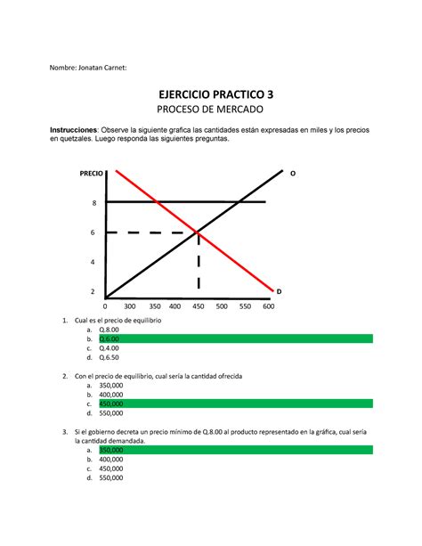 Ejercicio Practico Numero Proceso De Mercado Nombre Jonatan Carnet