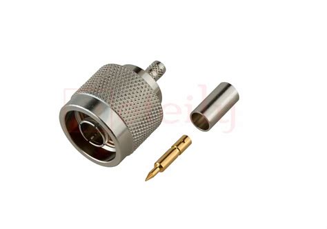 Eteily Et Nms 1 N Male Straight Connector For Rg174 Cable Contact Material Brass At Rs 75