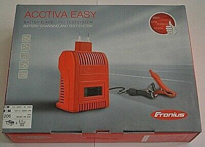 Batterie Ladeger T Testger T Fronius Acctiva Easy Neu Ovp Ebay