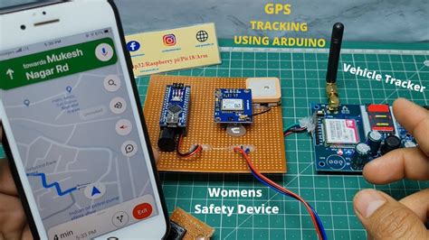 Arduino Gps And Gsm Based Location Tracking System Women Safety