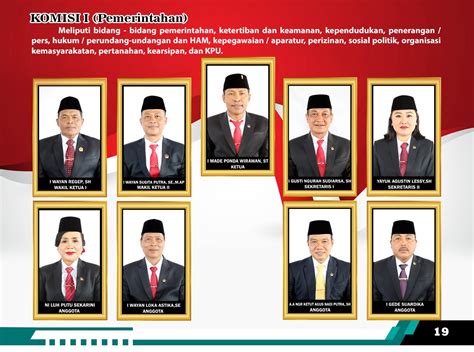 Komisi I Dprd Kabupaten Badung