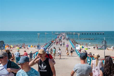 The Pier In Palanga Palanga Is A Seaside Resort Town In Western