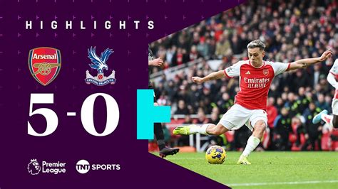 Gunners Bounce Back Arsenal 5 0 Crystal Palace Premier League