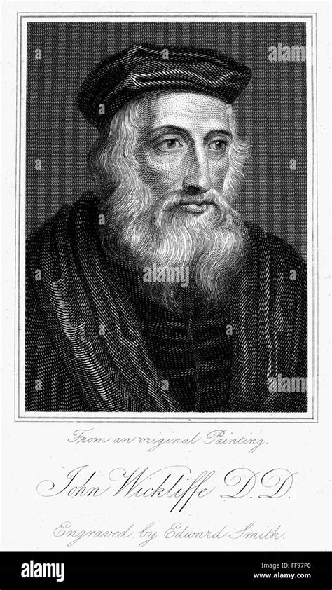 JOHN WYCLIFFE 1320 1384 NEnglish Religious Reformer And Theologian