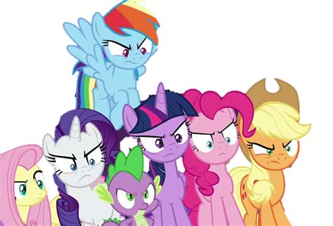 Which Member Of The Mane Six Would You Be Terrified To Anger? : r ...