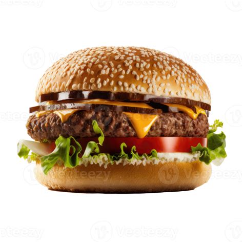 Beef Burger Isolated Png