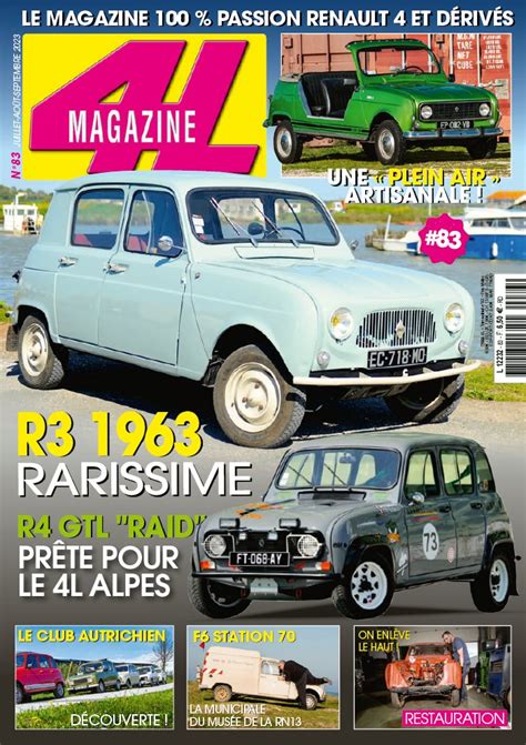 Lisez 4L Magazine Du 12 Juillet 2023 Sur EPresse Fr