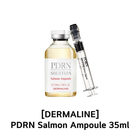 DERMALINE PDRN SOLUTION SALMON AMPOULE 35ml For Sensitive Skin