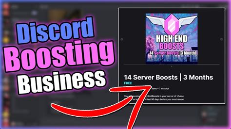 Start Your Own Discord Boosting Business Youtube