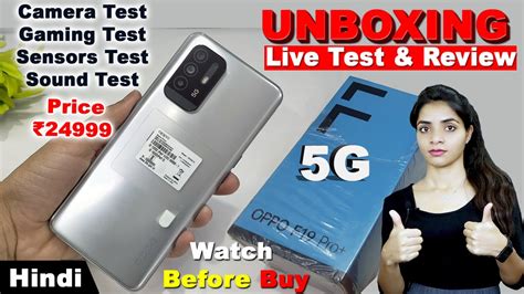 Oppo F19 Pro Plus 5g Unboxing And Review Camera Test Gaming Test