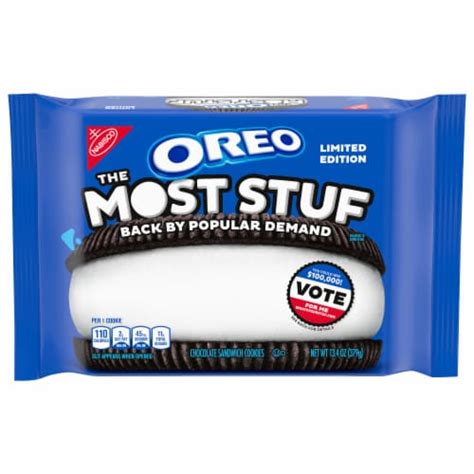 Oreo The Most Stuf Chocolate Sandwich Cookies, 13.4 oz - Ralphs