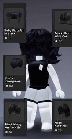 8 Ideas De Hair Combos Como Hacer Un Avatar Como Crear Un Avatar Roblox