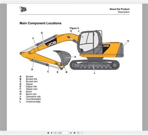 Jcb Excavator Controls Diagram Jcb Manuals