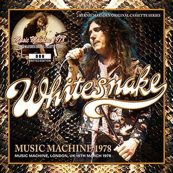 WHITESNAKE MUSIC MACHINE 1978 CD ZODIAC 611 Lighthouse