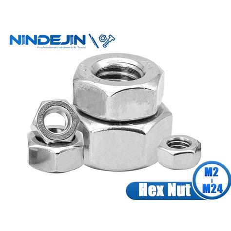 Nindejin Hex Nuts Metric Din M M M M M M M M M M M