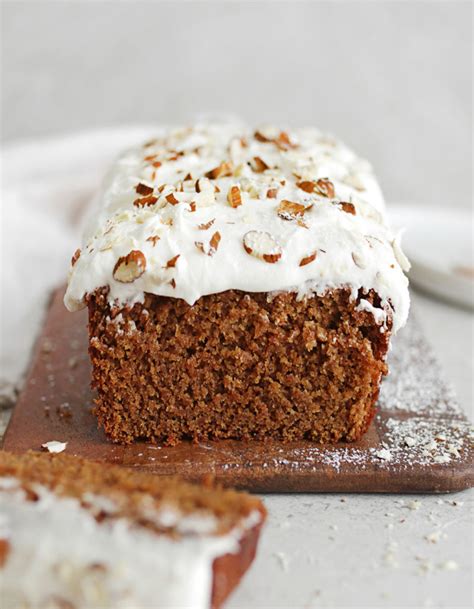 Holly Jade Gingerbread Loaf Cake Recipe Vegan Christmas Cake