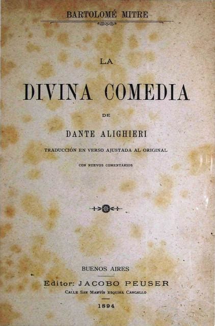 La Divina Comedia De Dante Alighieri Alianza Literaria Udocz