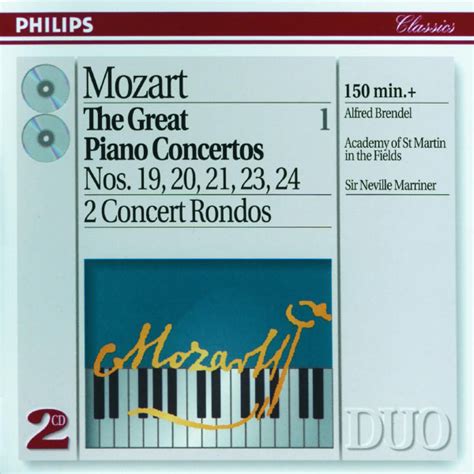 Mozart The Great Piano Concertos Vol 1 Wolfgang Amadeus Mozart Por