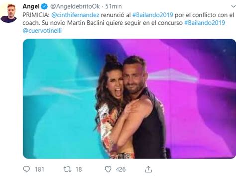 Tras Las Diferencias Con Su Equipo De Trabajo Una Famosa Decidió Renunciar Al Bailando 2019