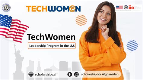 TechWomen Leadership Program In United States Scholarships Af