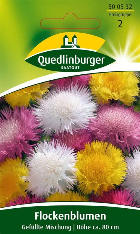 Flockenblume Gef Llte Mischung Blumensamenmischung Von Quedlinburger