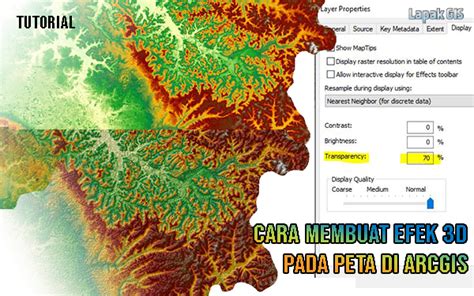 Cara Membuat Efek 3D Pada Peta Di Arcgis Lapak GIS