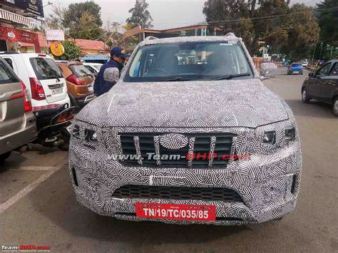 New Gen Mahinda Scorpio Production Spec Spied Launch In June