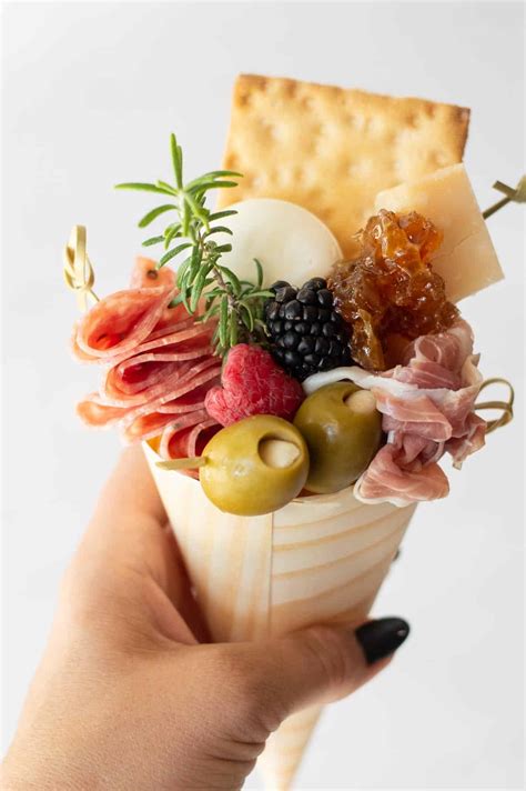 How To Make Charcuterie Cones This Vivacious Life