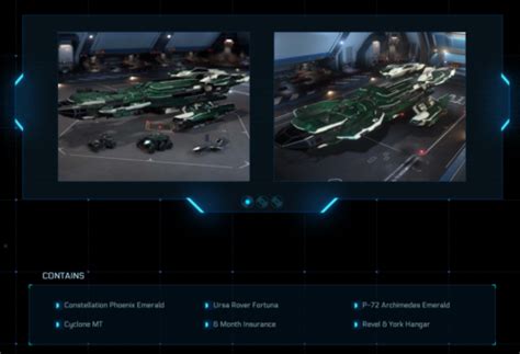 Star Citizen Fortuna Legends Pack Constellation Phoenix Emerald