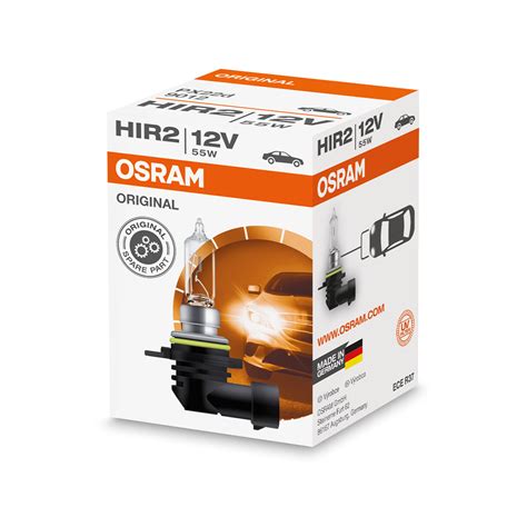 Bec HIR2 Osram Original 12V 55W 1 Buc Bonbila Auto