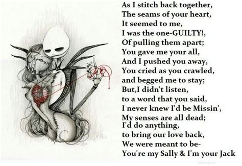 Jack And Sally Quotes - ShortQuotes.cc