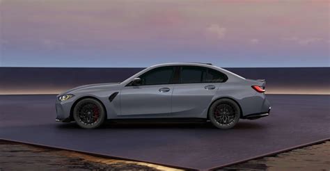 2023 BMW M3 CS Sapphire Black And Brooklyn Grey Revealed In Configurator