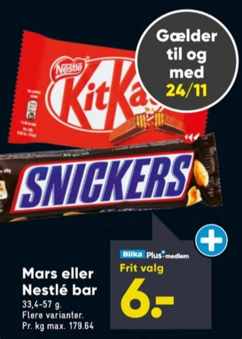 Kitkat Chunky Chokoladebar Bilka November Alle Tilbudsavis