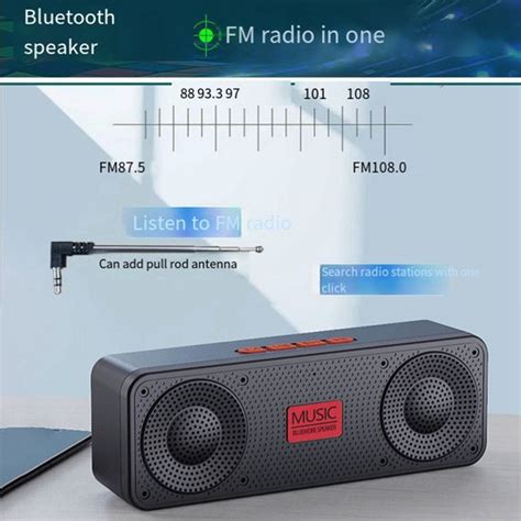 Gui Xulian Ta Nabilir Fm Radyo Kablosuz Bluetooth Tws Fiyat