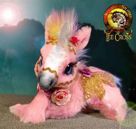 Meet Fable The Baby Unicorn Wood Splitter Lee Cross Originals™