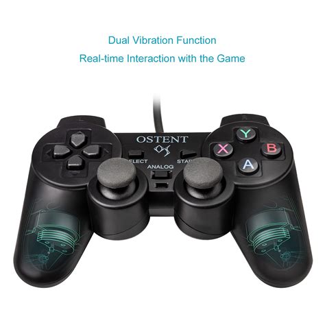 Buy Ostent Wired Analog Controller Gamepad Joystick Joypad For Sony