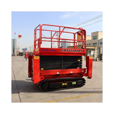 Man Lift Self Propelled Electric Hydraulic Mobile Scissor Lift 6m 8m