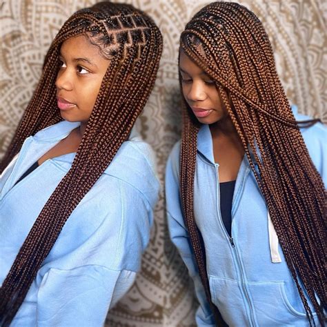 2022 Braided Hairstyles Latest Box Braid Hairstyles To Try Now