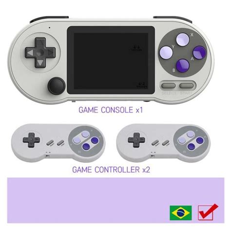 Mini Console de jeu portable IPS de 3 pouces 6000 jeux rétro intégrés