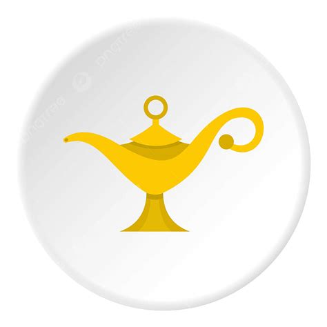 Magic Lamp Vector Design Images Magic Lamp Icon Circle Circle Icons