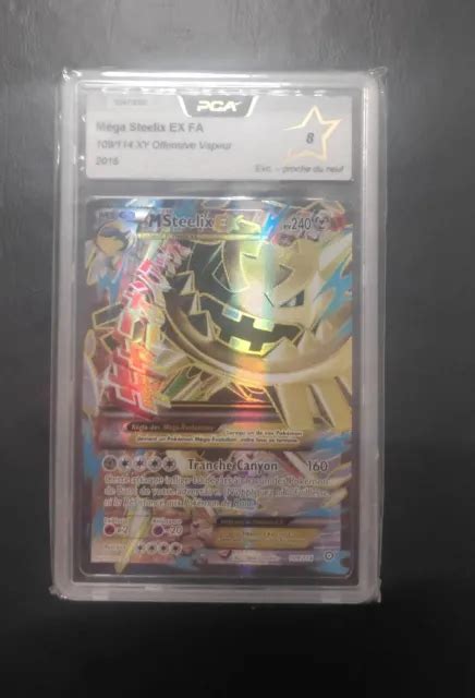 Carte Pok Mon M Ga Steelix Ex Full Art Pca Xy Offensive Vapeur