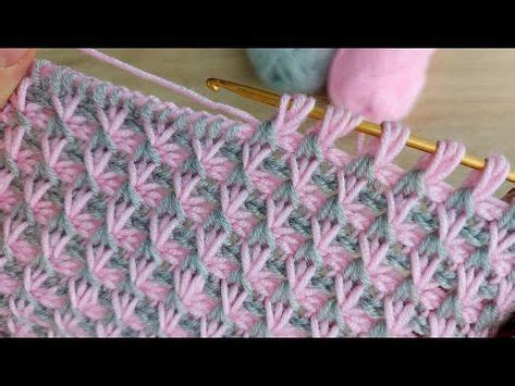 Super Easy Tunisian Knitting crochet Çok kolay Tunus İşi Örgü Modeli