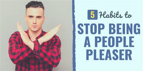 5 Habits To Stop Being A People Pleaser