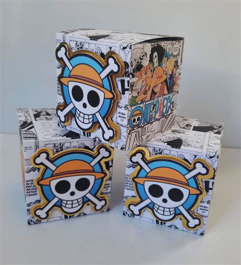 Caixa Quadrada One Piece Elo Produtos Especiais